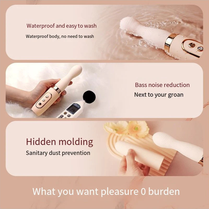 Quora Retractable Thrusting Massager