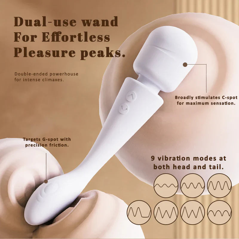 Duova · Dual-End Heated AV Wand Massager