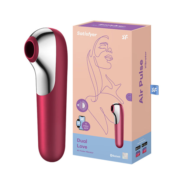 Satisfyer Dual Love · App-Controlled Air-Pulse & G-Spot Vibrator