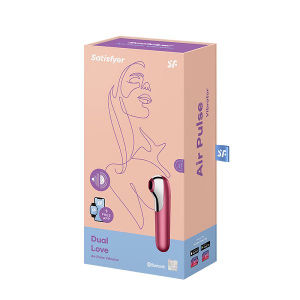 Satisfyer Dual Love · App-Controlled Air-Pulse & G-Spot Vibrator