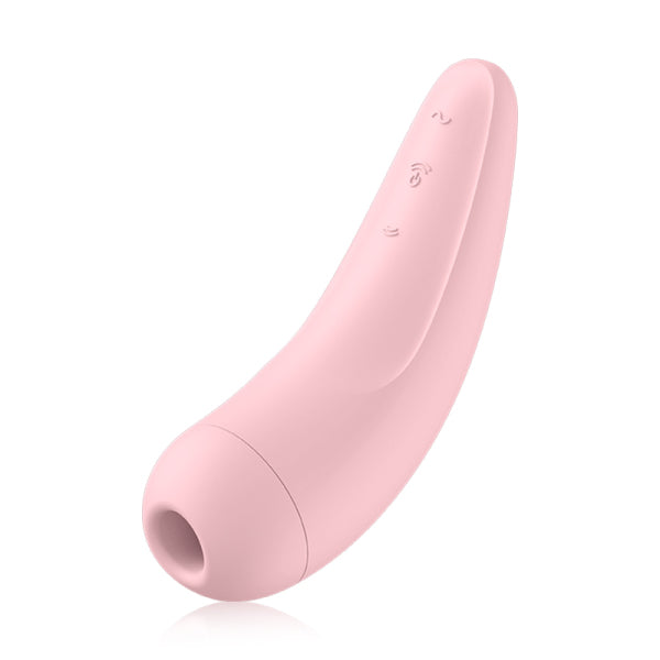 Satisfyer Curvy 2+ · App-Controlled Air-Pulse & Vibration Clitoral Stimulator