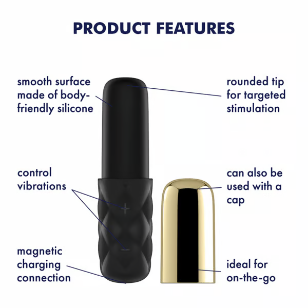Satisfyer Lovely Honey · 15-Mode Mini Clitoral Vibrator