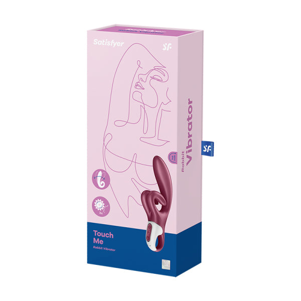 Satisfyer Touch Me · Triple-Motor Rabbit Vibrator with Dual-Arm Clitoral Stimulator