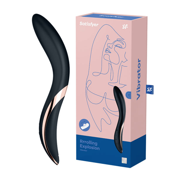 Satisfyer Rrrolling Explosion · Rolling G-Spot Vibrator with 12 Modes & 7 Speeds