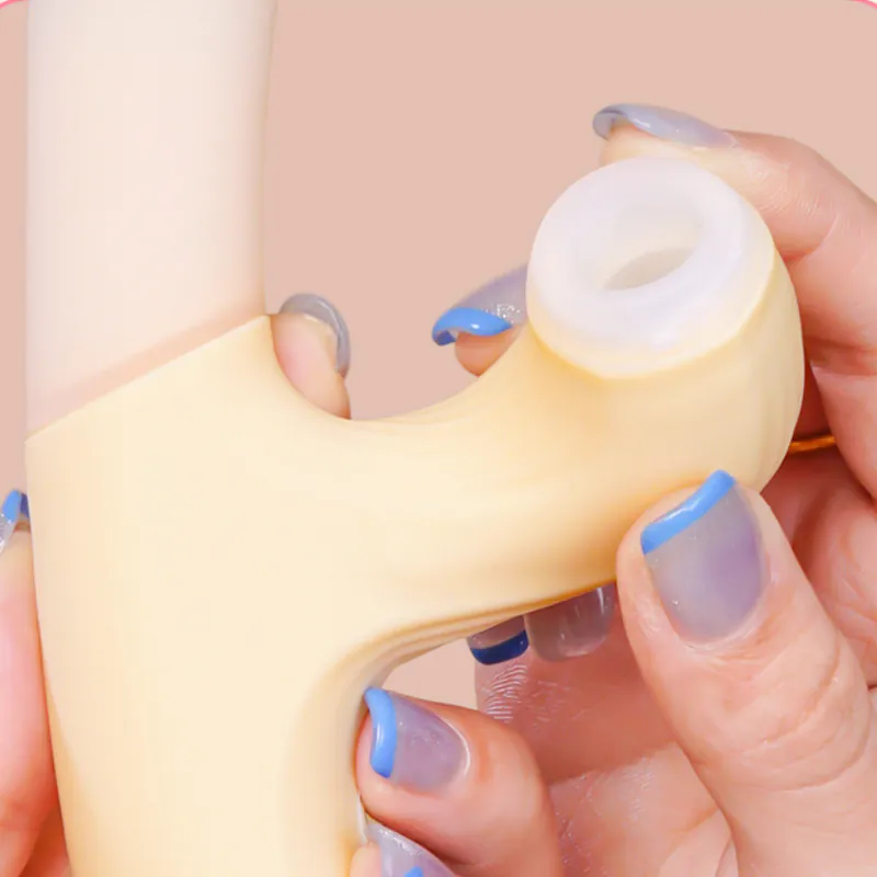 Retractable Suction Vibrator with Heating & App Control | Dual-Motion G-Spot Toy