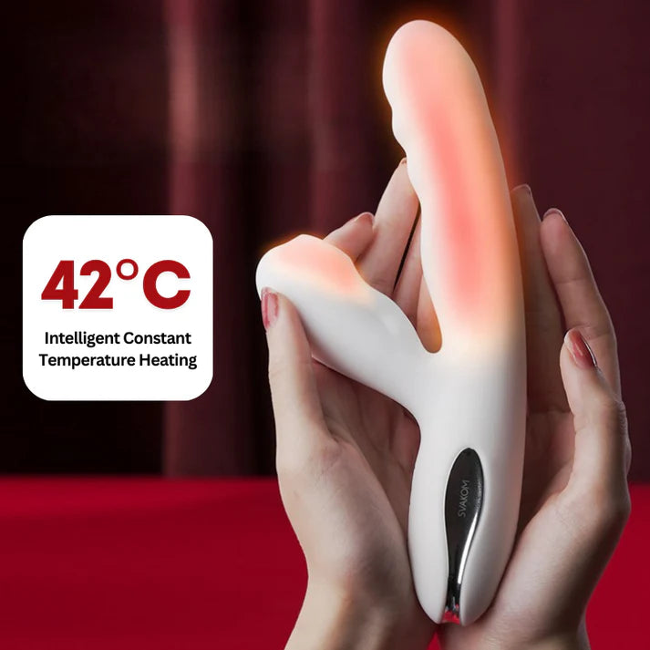 SVAKOM Avery Tri-Sensation Rabbit Vibrator