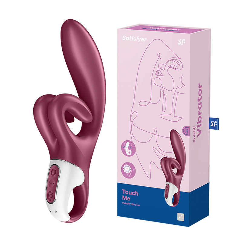 Satisfyer Touch Me · Triple-Motor Rabbit Vibrator with Dual-Arm Clitoral Stimulator