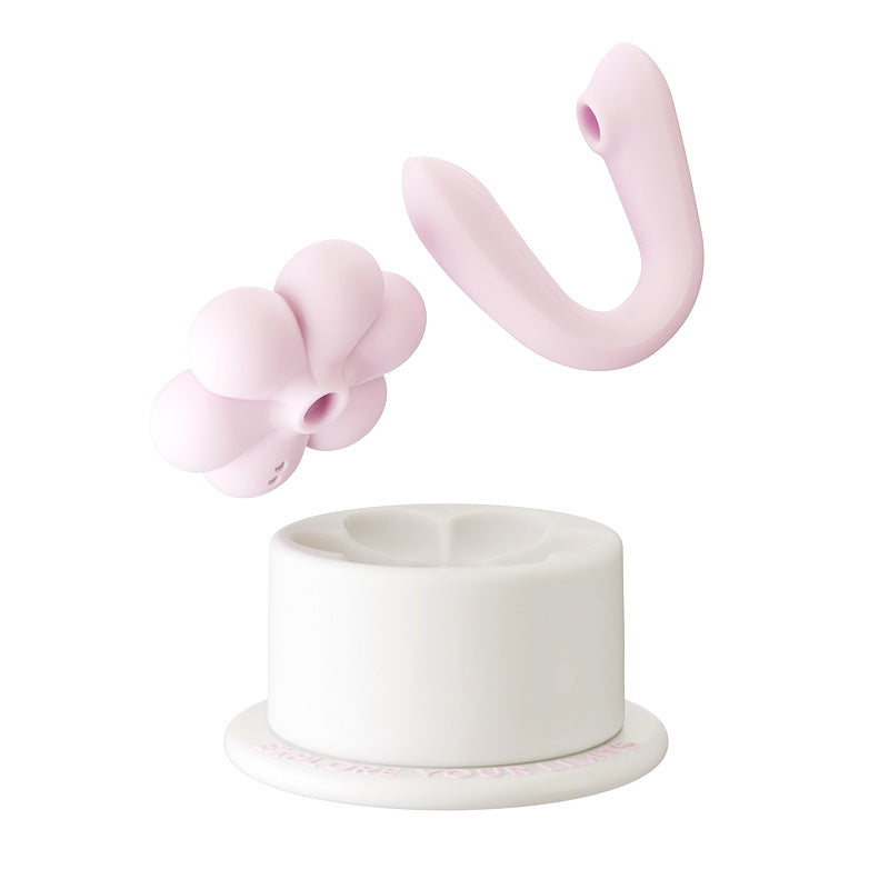 Cake Night Light Wearable Clit Suction & G-Spot Vibrator Set — App Controlled
