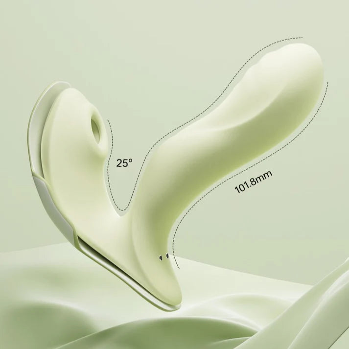 Gabriela Wearable Vibrator — Clit Sucking & G-Spot Thrusting, Remote Controlled