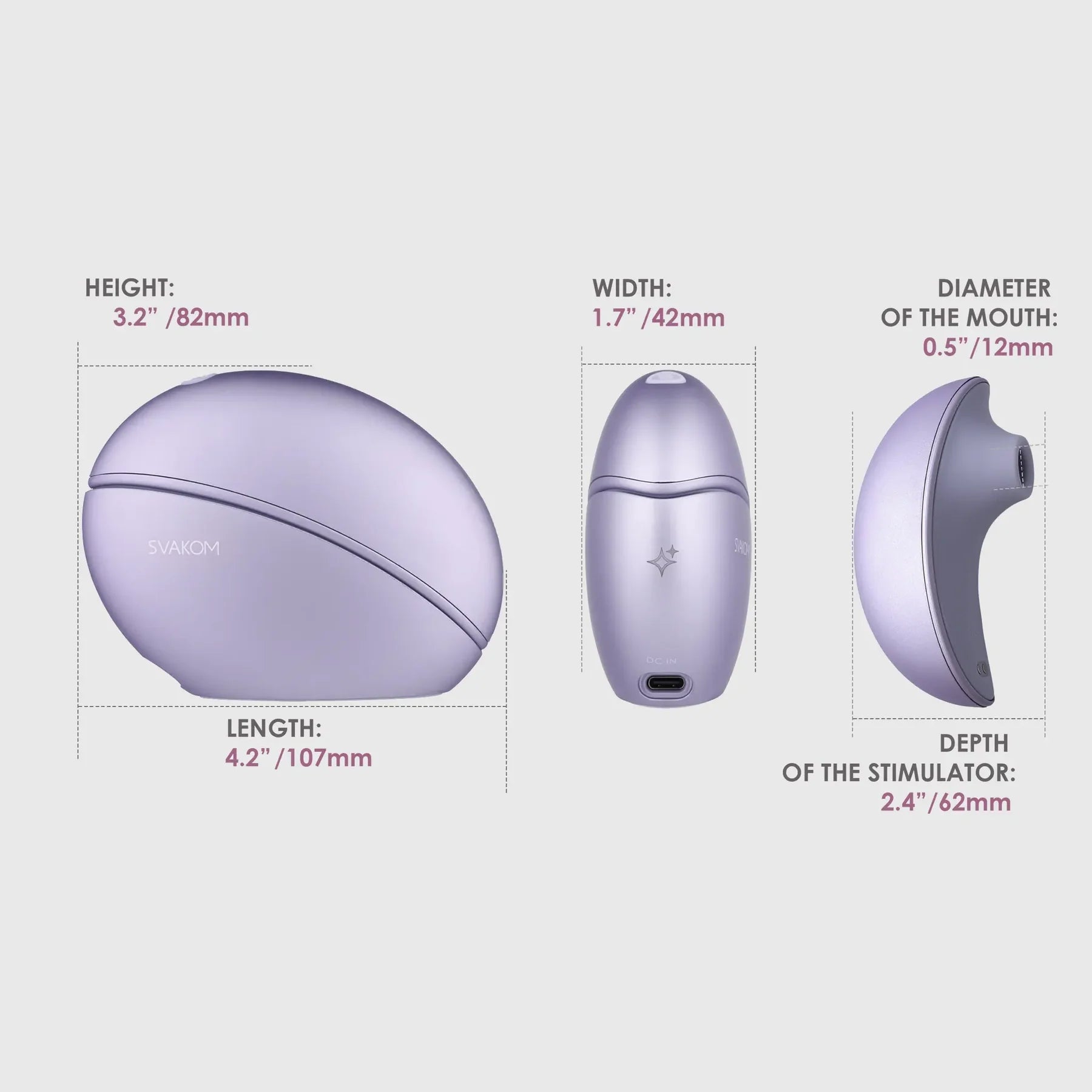 Pulse Galaxie Suction Stimulator with Starlight Projector — App Controlled