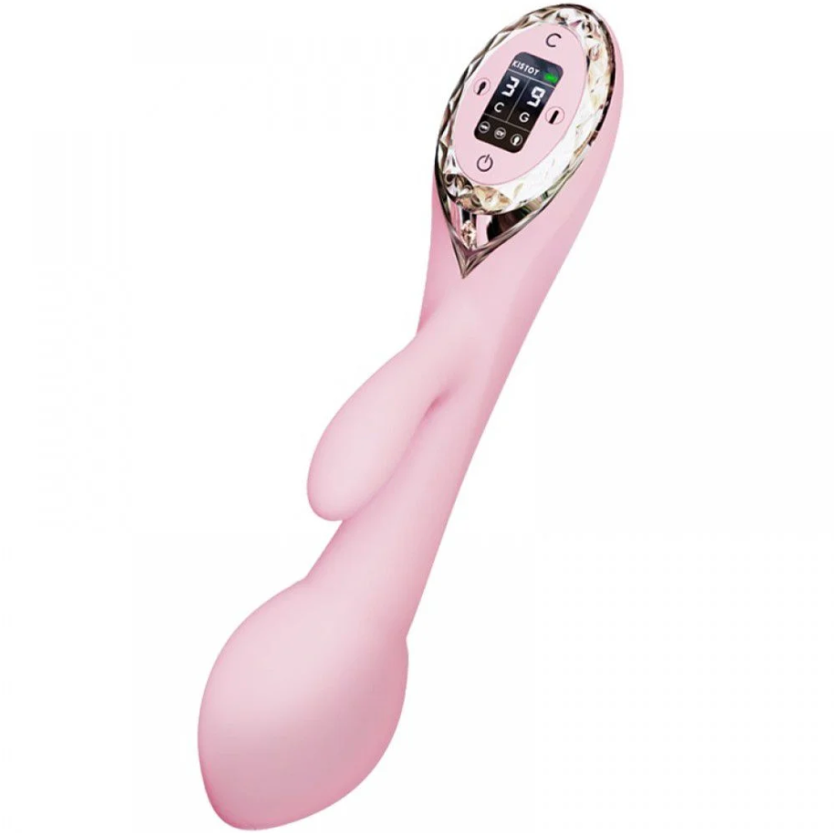 Kisstoy A-KING · Inflatable Triple-Zone Vibrator with LED Touch Screen