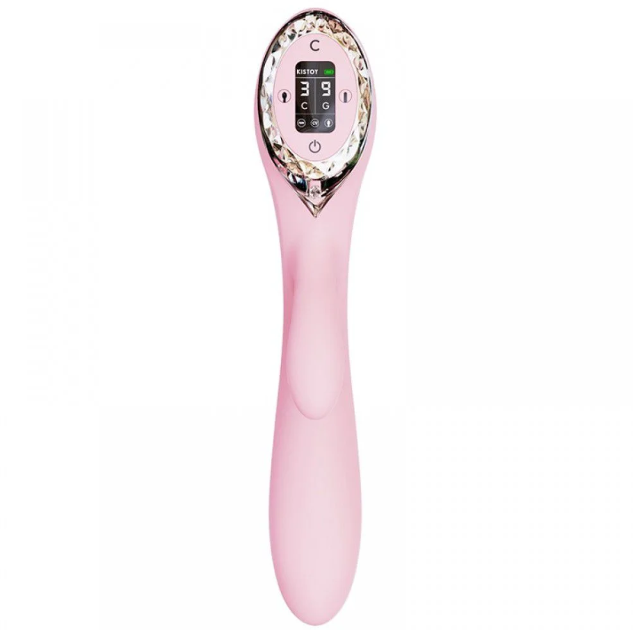 Kisstoy A-KING · Inflatable Triple-Zone Vibrator with LED Touch Screen