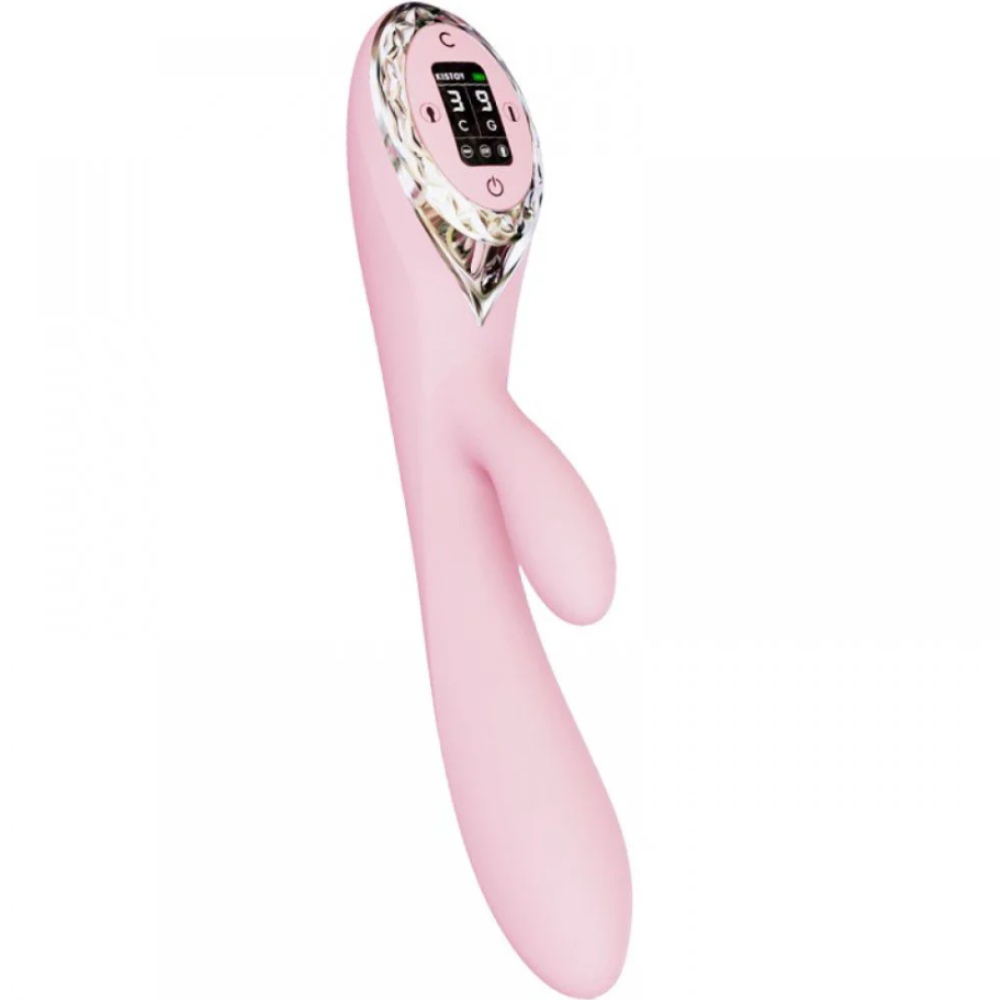 Kisstoy A-KING · Inflatable Triple-Zone Vibrator with LED Touch Screen