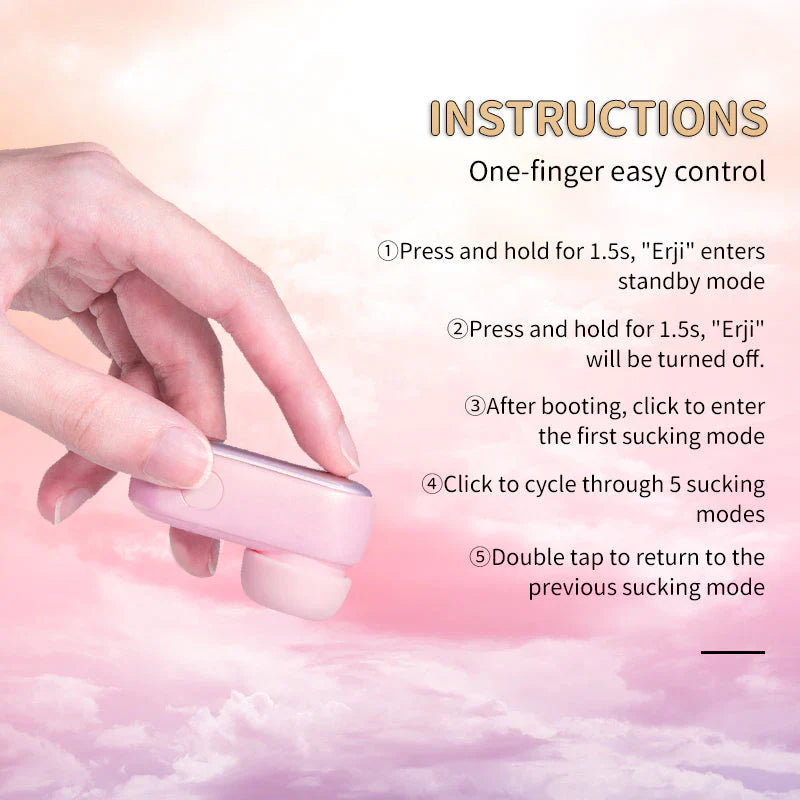 Airpod Pulse Clit Suction Vibrator