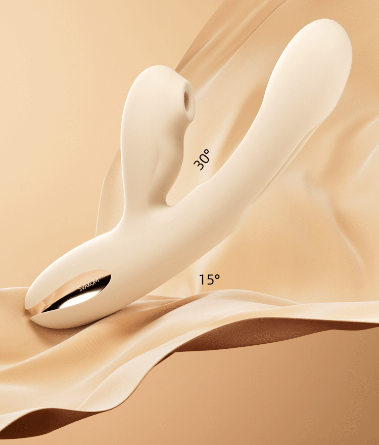 Uneco Flapping G-Spot & Clitoral Vibrator by SVAKOM — App Controlled