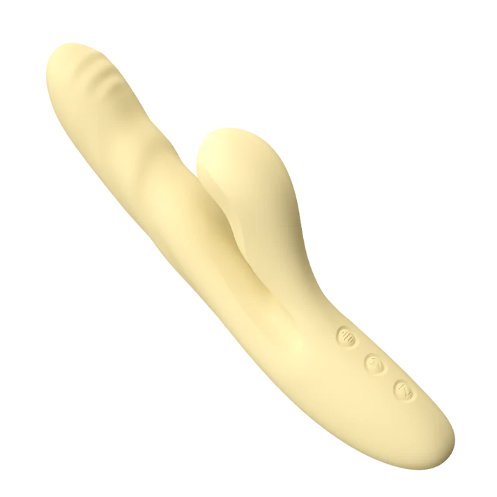 Zelda Spiral Motion Rabbit Vibrator — Warm Suction & Dual-Zone Pleasure