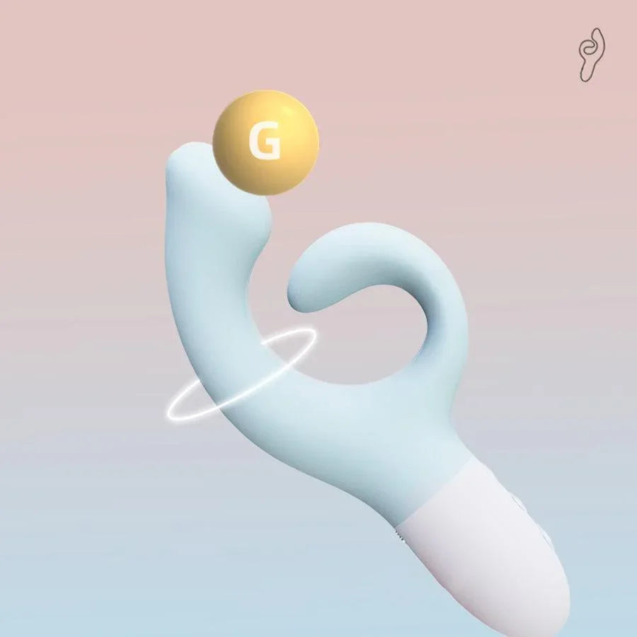 Smart Heating Rabbit Vibrator · 25-Mode Dual G-Spot & Clitoral Stimulator