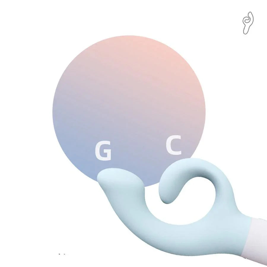 Smart Heating Rabbit Vibrator · 25-Mode Dual G-Spot & Clitoral Stimulator
