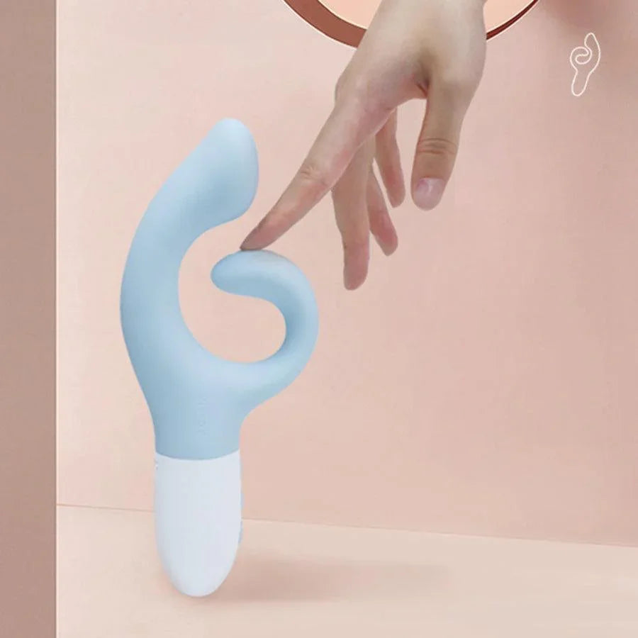 Smart Heating Rabbit Vibrator · 25-Mode Dual G-Spot & Clitoral Stimulator