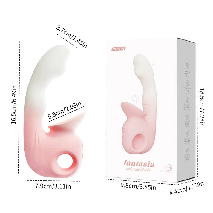 Fantasia Clit Suction G-Spot Vibrator