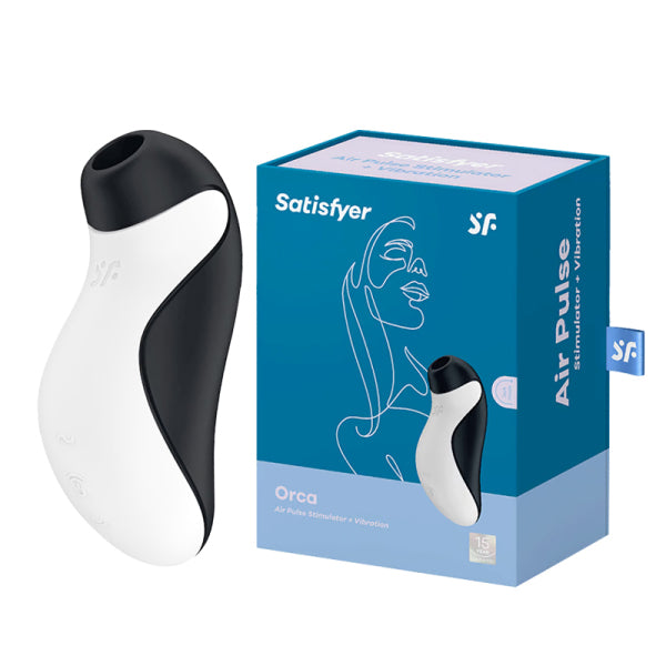 Satisfyer Orca · Dual Air-Pulse & Vibration Clitoral Stimulator