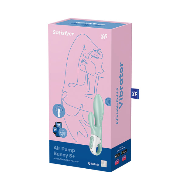 Satisfyer Air Pump Bunny 5 · Inflatable Rabbit Vibrator with App Control