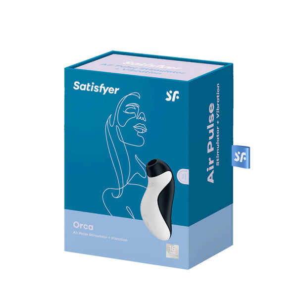 Satisfyer Orca · Dual Air-Pulse & Vibration Clitoral Stimulator