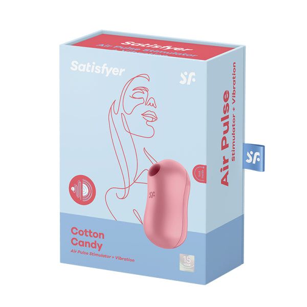 Satisfyer Cotton Candy · Dual Air-Pulse & Vibration Clitoral Stimulator