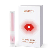 KISSTOY Pop Cherry · Dual-Motor Heating Lipstick Vibrator