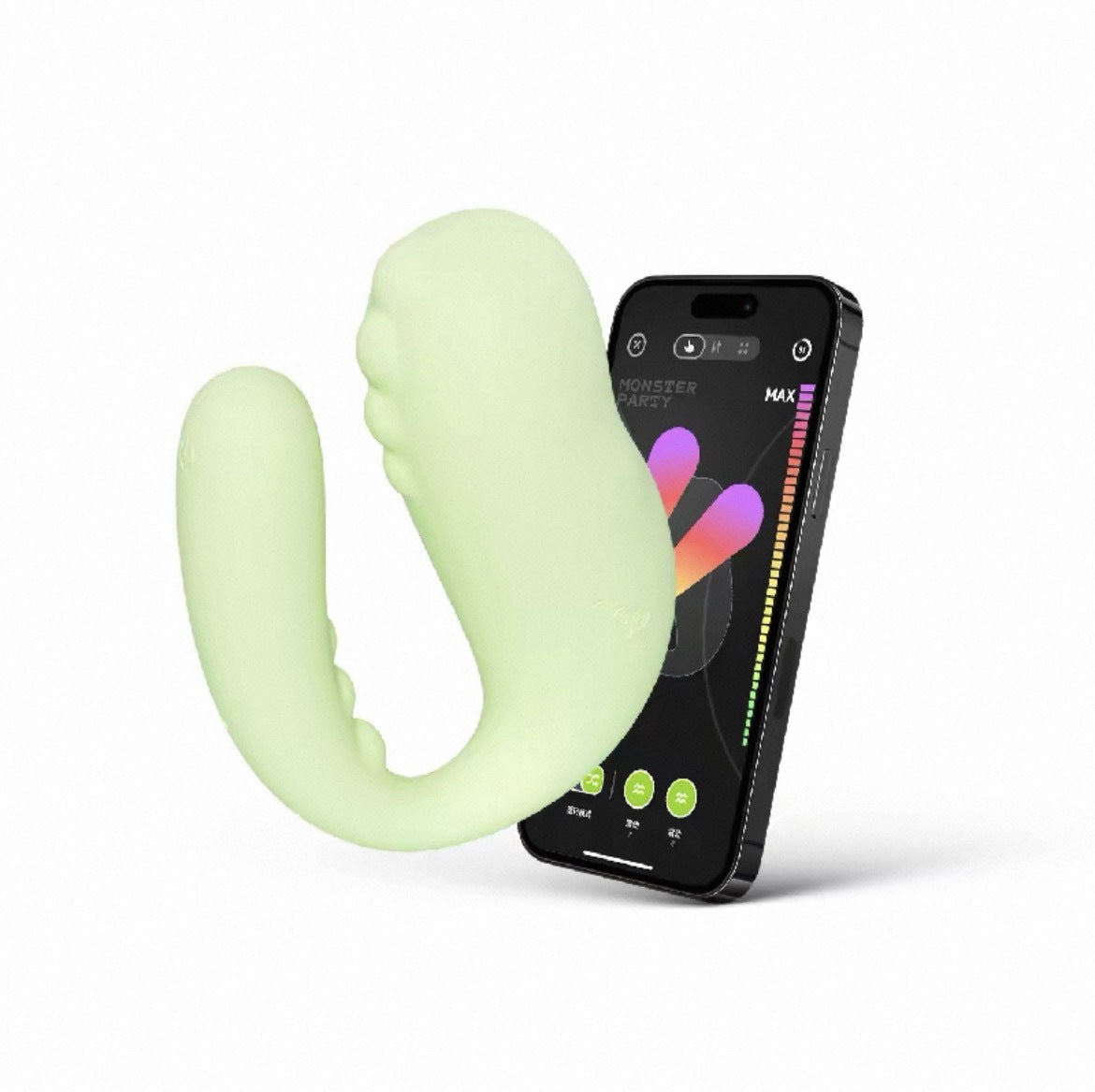 Monsterpub Whale · App-Controlled Dual-Motor G-Spot & Clitoral Vibrator