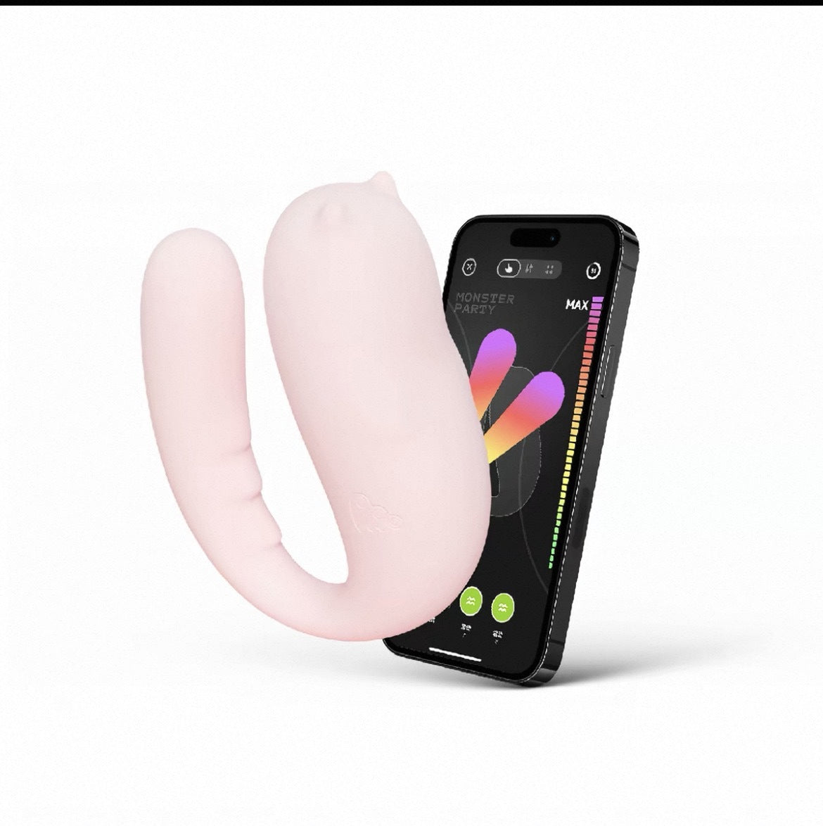 Monsterpub Whale · App-Controlled Dual-Motor G-Spot & Clitoral Vibrator