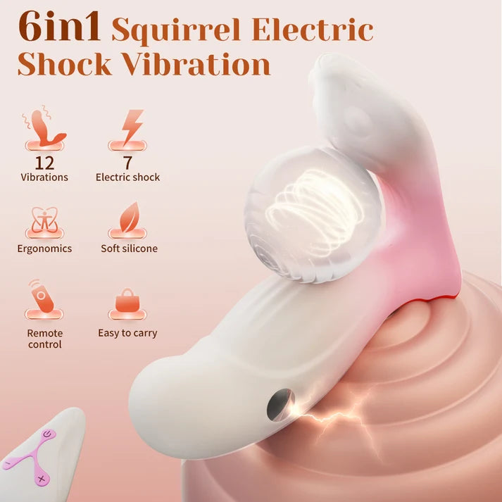 Squirrel E-Stim Wearable Vibrator